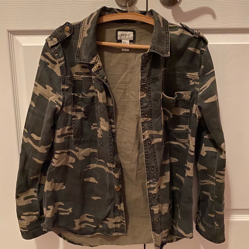Forever 21 army inspired jacket super cute